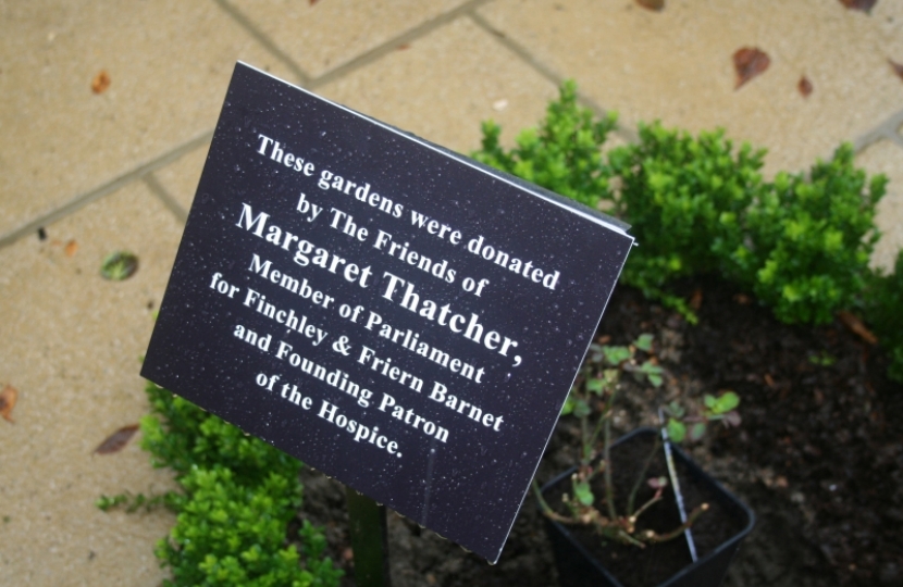 MARGARET THATCHER MEMORIAL GARDEN