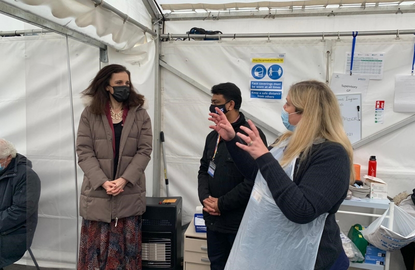 Theresa Villiers at Wentworth