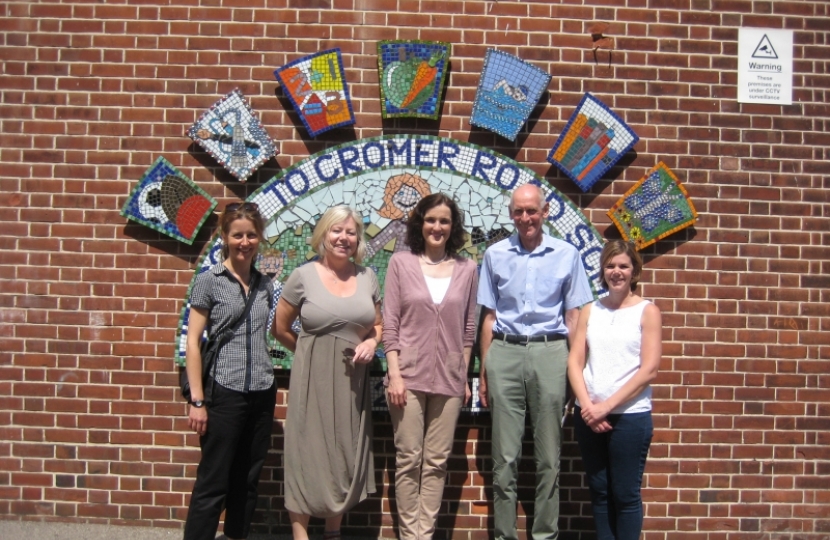 VILLIERS FIGHTS FOR REFURB FOR CROMER ROAD SCHOOL