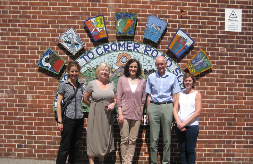 VILLIERS FIGHTS FOR REFURB FOR CROMER ROAD SCHOOL
