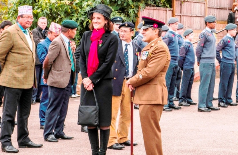 VILLIERS MARKS START OF THE 2014 POPPY APPEAL IN EAST BARNET 1