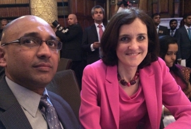 Villiers supports Tamil community at event for All Party Parliamentary Group on 
